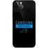 NFL Carolina Panthers Black Performance Series iPhone 12 Pro Skin